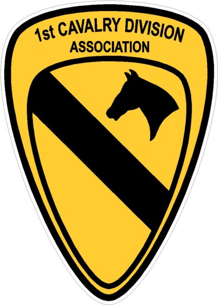 1st Cavalry Division Shoulder Sleeve Insignia Patch Design Sticker