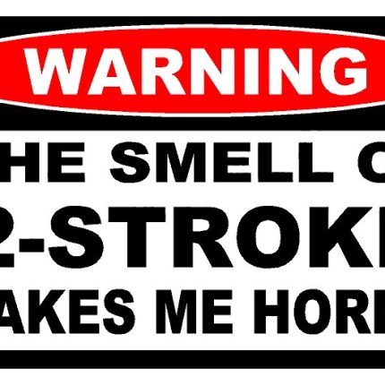 2 Stroke Horny Sticker Pack