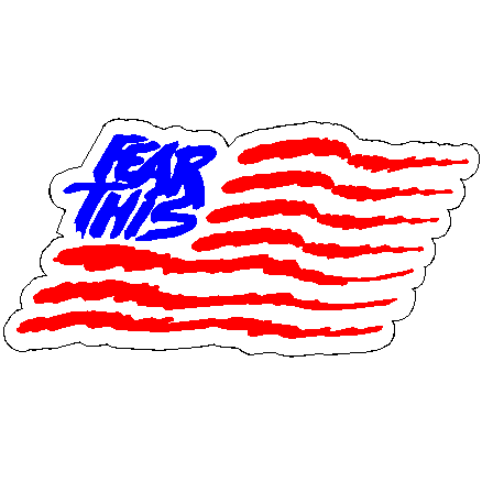 Fear This USA Flag - 838