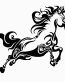 a vinyl horse car or wall decal 12