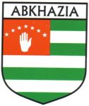 Abkhazia Flag Crest Decal Sticker