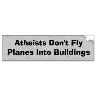 atheist truth bumper sticker