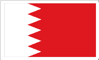 Bahrain Flag Decal