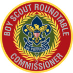 Boy Scout Roundtable Commissioner Logo Sticker