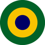 Brazillian airforce round sticker