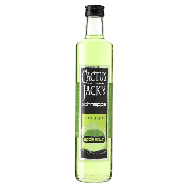 Cactus Jack Schnapps Apple Sour Bottle