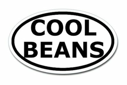 cool_beans_bumper_oval_sticker