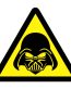 darth vader warning star wars vader sticker