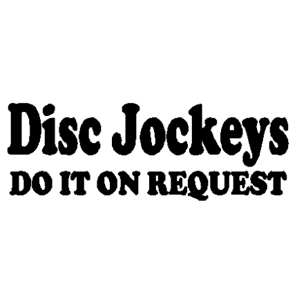 Disc Jockeys Decal 30