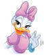donald duck daisy duck disney cartoon sticker 21