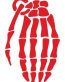 Grenade Gloves Hand Bones