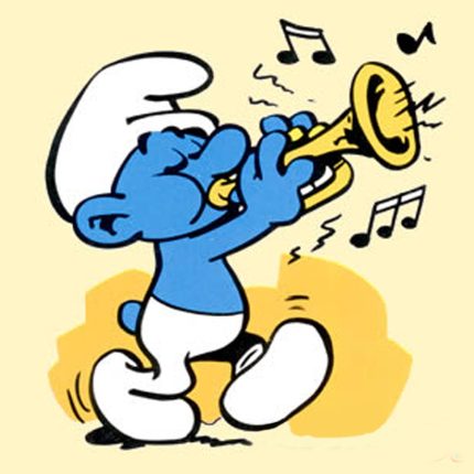 Harmony Smurf Decal 2