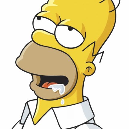 homer-simpson-DROOL Sticker