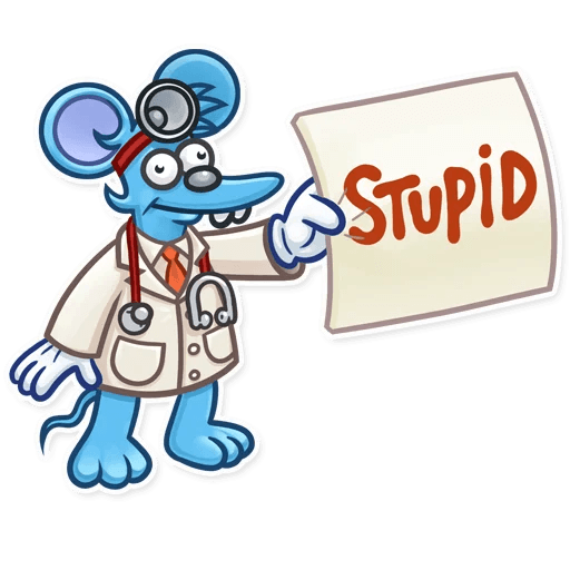 itchy and scratchy funny cartoon sticker 13