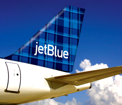 jetblue airways tail fin logo