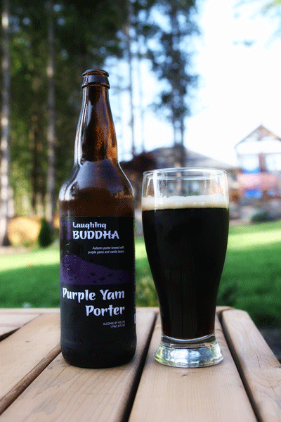 Laughing Buddha Purple Yam Porter