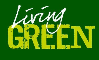 Living Green Rectangular Sticker