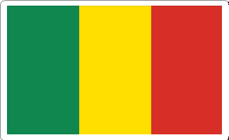 Mali Flag Decal