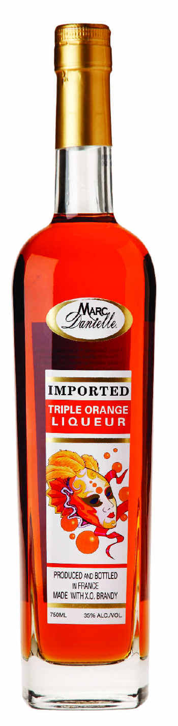 Marc Danielle Triple Orange Liqueur Bottle