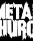 metal church die cut band decal