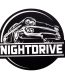 NIGHTDRIVE B&W AUTO STICKER