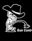 peeon gun control decal 55 cowboy