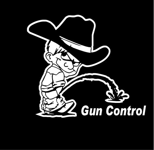 peeon gun control decal 55 cowboy