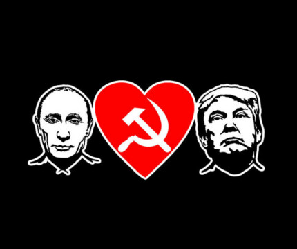 Putin Loves Trump Sticker