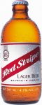 Red Stripe Beer Bottle Shaped Sticker