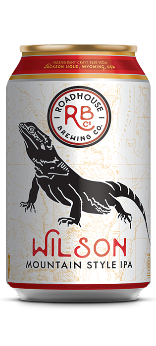 ROADHOUSE WILSON IPA CAN SHAPED STICKER