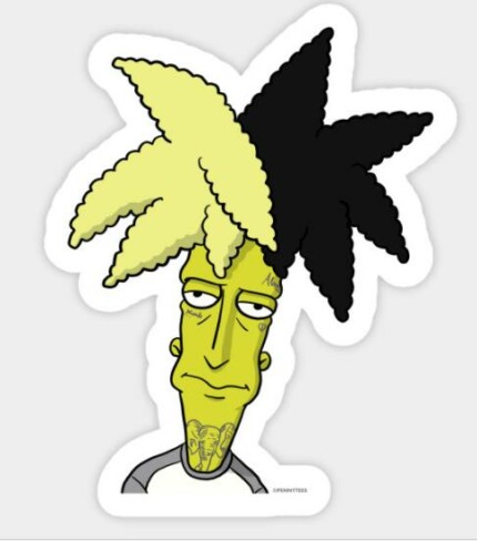 SIMPSON Sideshow XXX Sticker