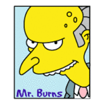 Simpsons Mr Burns