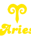 Aries Zodiac Decal
