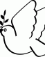 Peace Dove Decal