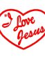 I Love Jesus Decal