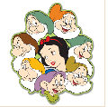 Snow White and 7 Dwarfs Decals