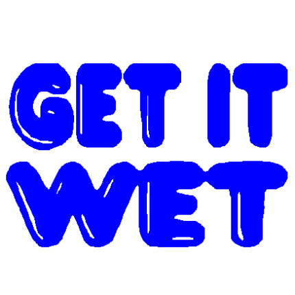 Get It Wet vinyl sticker