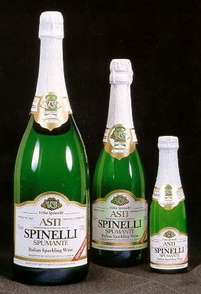 Asti Spumante Bottles