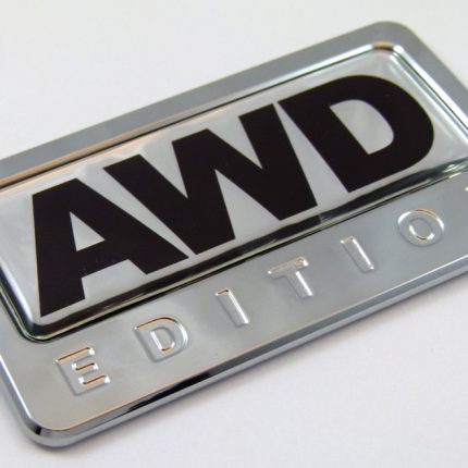 AWD Edition 3D Chrome Emblem