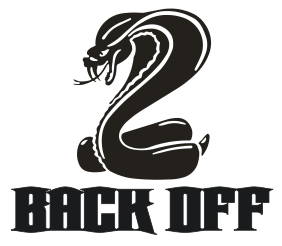 Back Off Car Decal 04