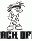Back Off Car Decal 11
