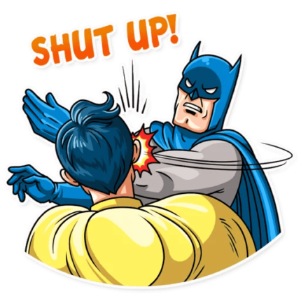 batman comic book_sticker 21