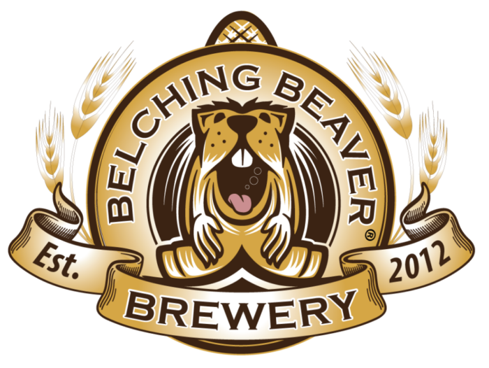 Belching Beaver Brewery Logo Sticker