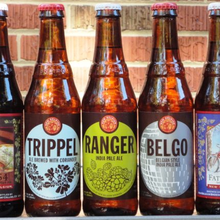 belgium craft bottle line up sticker