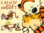 Calvin and Hobbes Rectangular Color Stickers 09