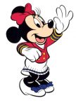 Disney Cruise Ship Mimi Mouse Wave Sticker