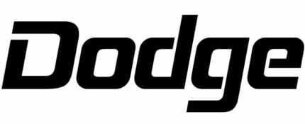 Dodge Script Logo Decal