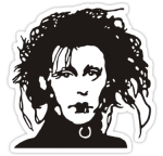 Edward Sissorhands Sticker