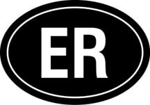Eritrea Oval Sticker
