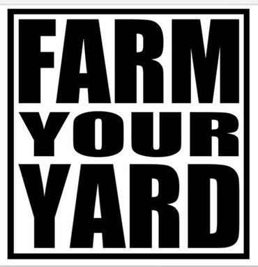farm_your_yard_rectangle_B&W sticker